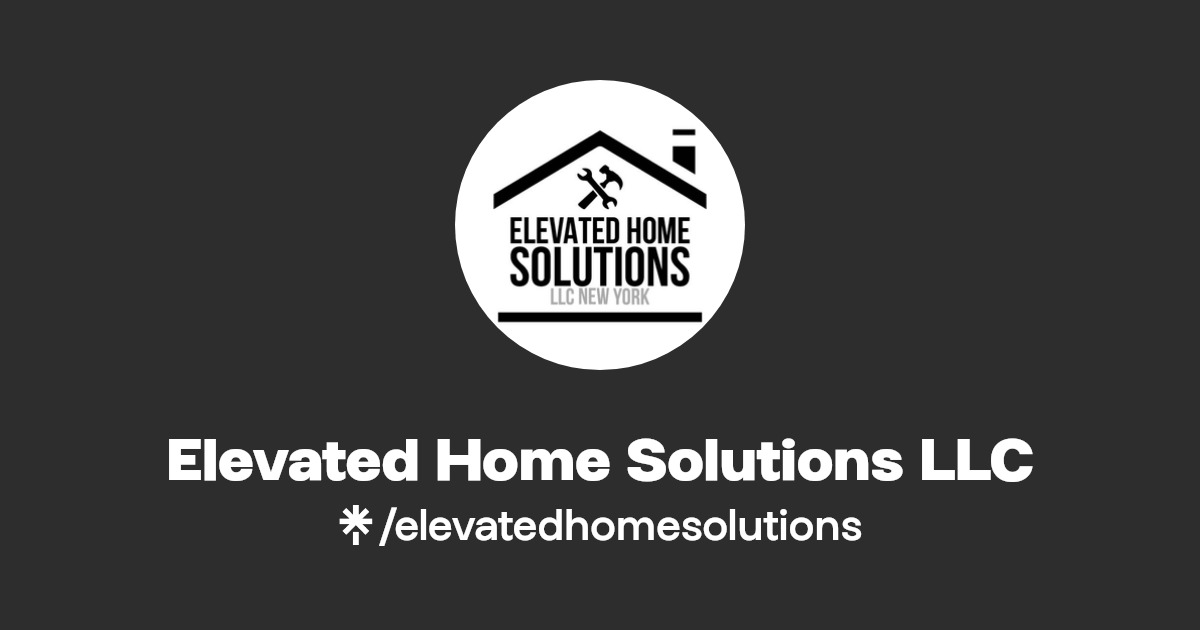 Elevated Home Solutions LLC Instagram, Facebook Linktree
