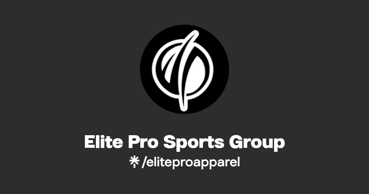 Elite Pro Sports Group Instagram, Facebook Linktree