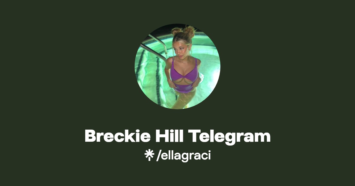 Breckie Hill Telegram Linktree