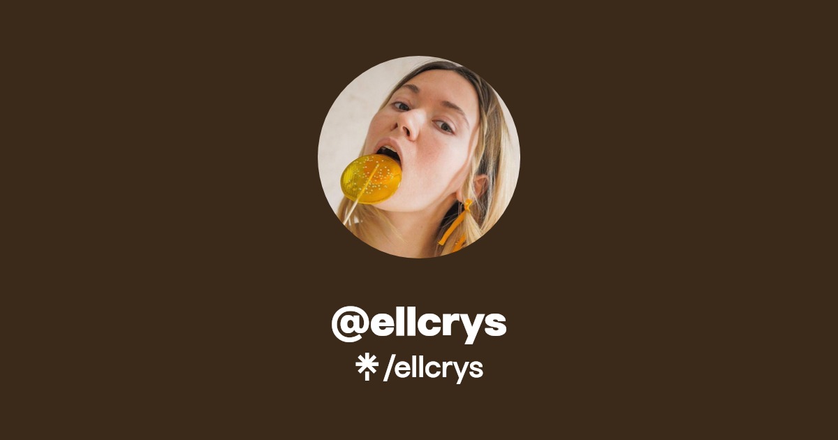 ellcrys - Find @ellcrys Onlyfans - Linktree