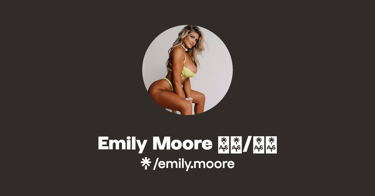 Emily Moore 🇩🇪/🇺🇸 - Find Emily Moore 🇩🇪/🇺🇸 Onlyfans - Linktree
