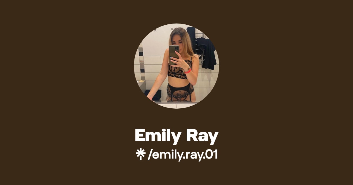 Emily Ray - Find Emily Ray Onlyfans - Linktree
