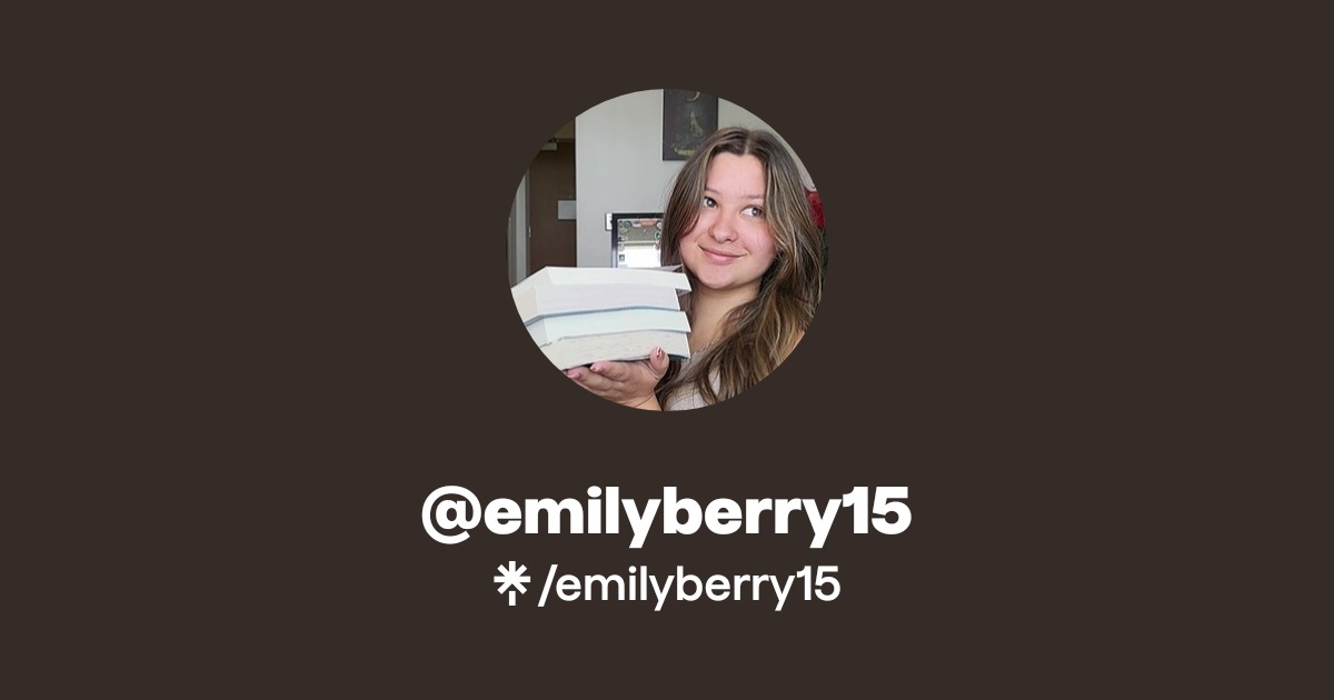 emilyberry15 | TikTok | Linktree
