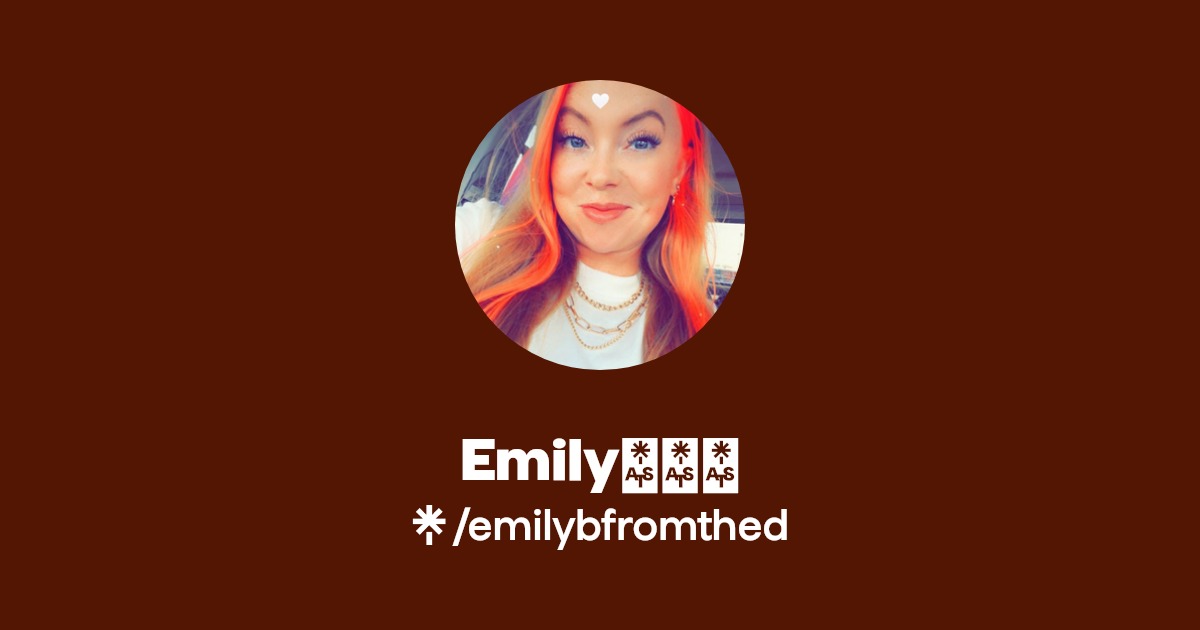 Emily💖😘💋 - Find Emily💖😘💋 Onlyfans - Linktree