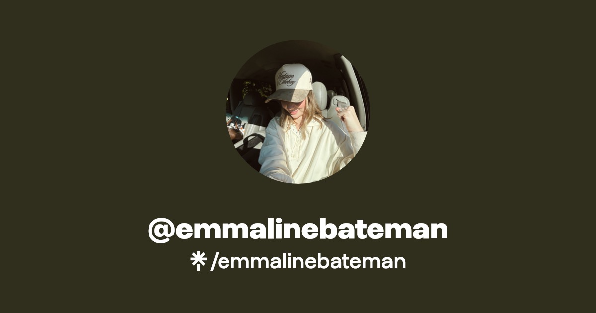 emmalinebateman's link in bio Linktree