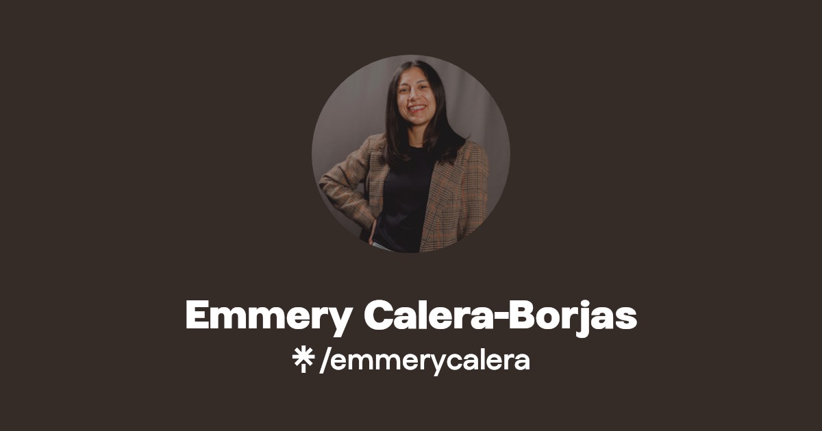 Emmery CaleraBorjas Instagram, Facebook, TikTok Linktree