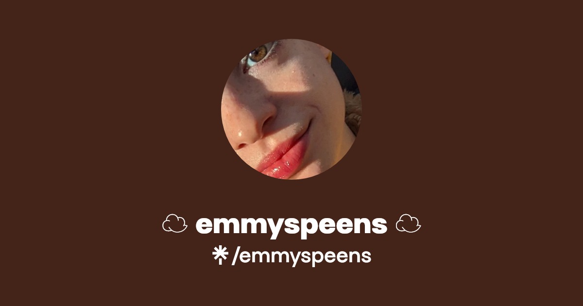 ☁️ emmyspeens ☁️ - Find ☁️ emmyspeens ☁️ Onlyfans - Linktree