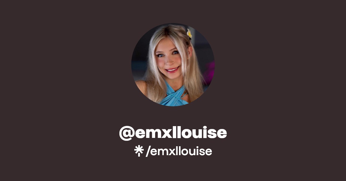 emxllouise | Twitter | Linktree