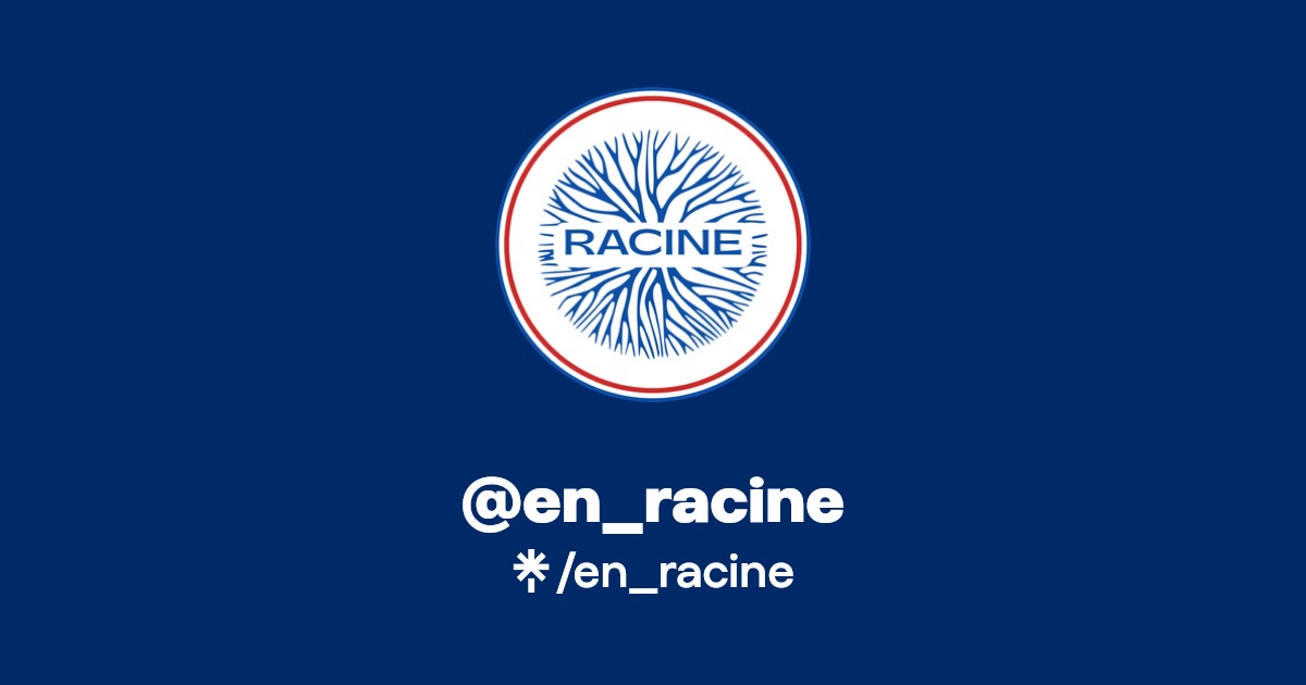 en_racine Twitter, Instagram Linktree