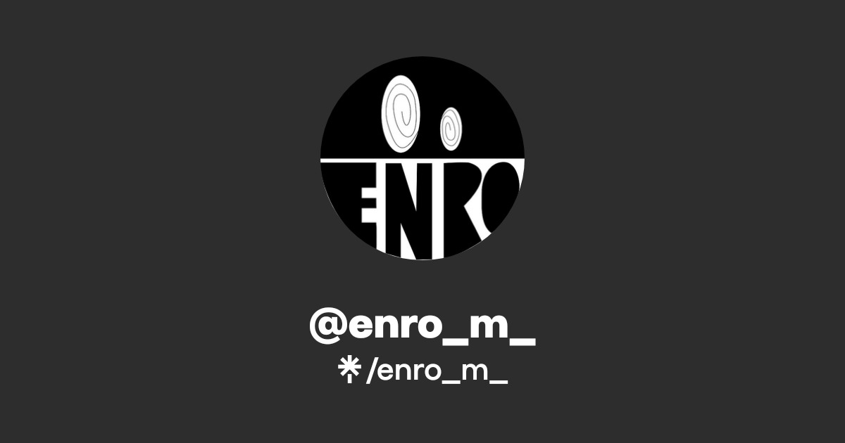 enro_m_ | Instagram | Linktree