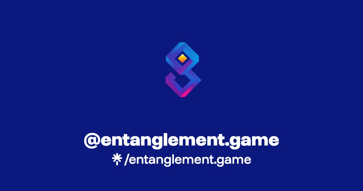 entanglement.game Twitter, Instagram, Facebook Linktree