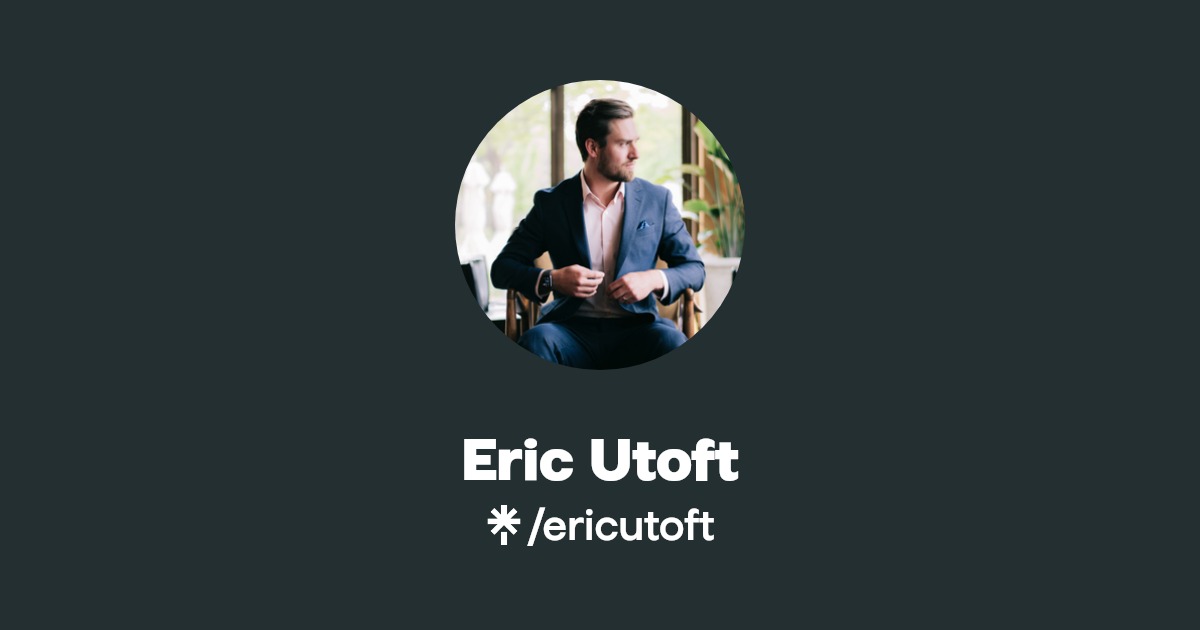 Eric Utoft Instagram, Facebook Linktree