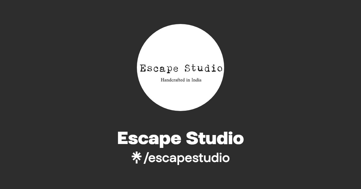 Escape Studio Instagram, Facebook Linktree
