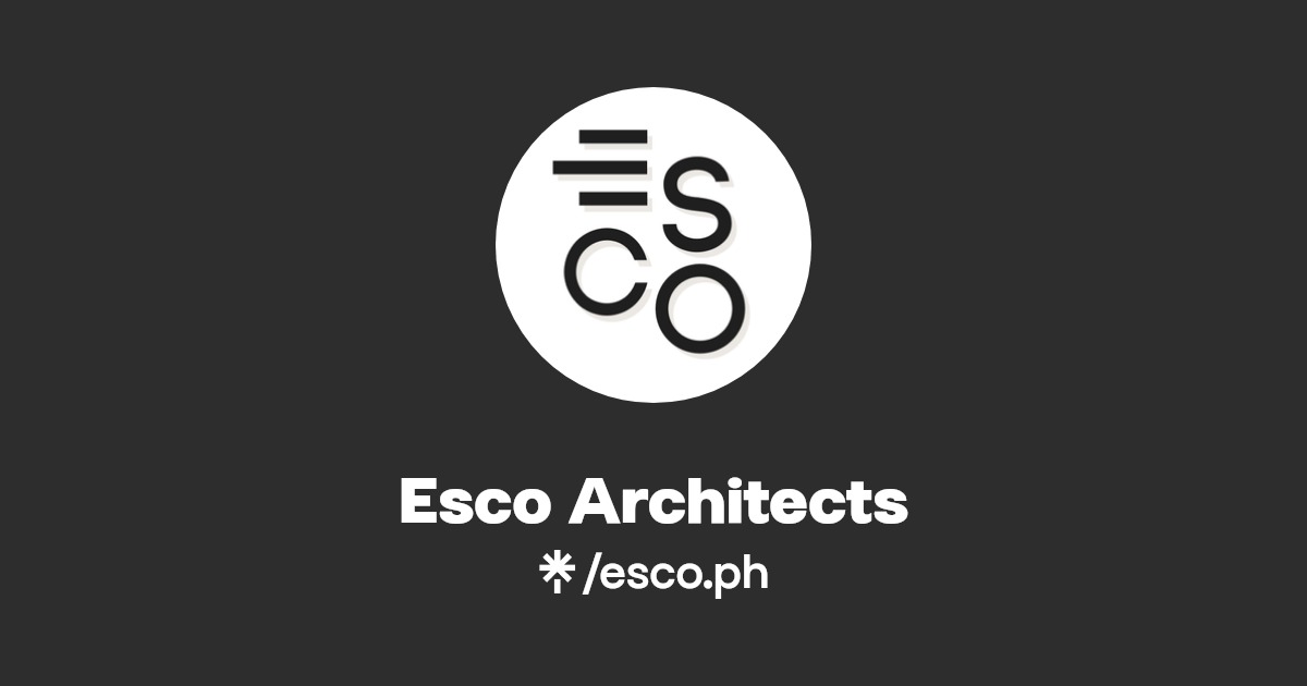 Esco Architects Instagram, Facebook Linktree
