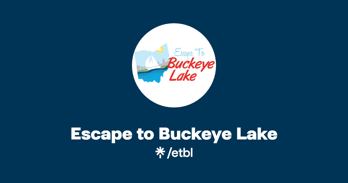 Escape to Buckeye Lake Instagram, Facebook Linktree