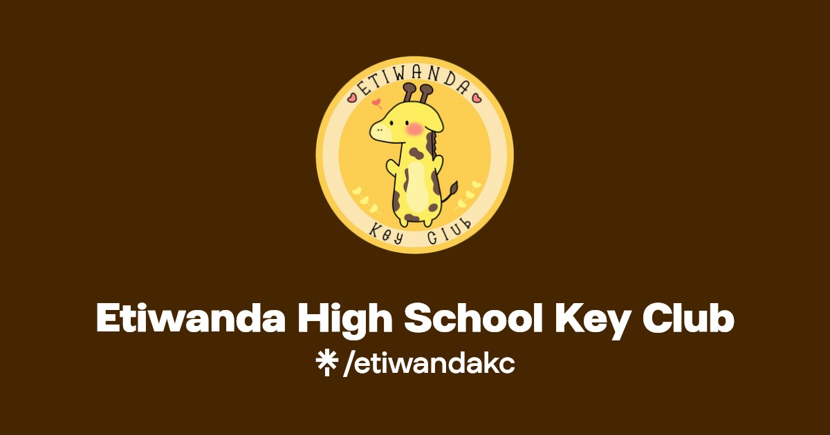 Etiwanda High School Key Club Instagram Linktree
