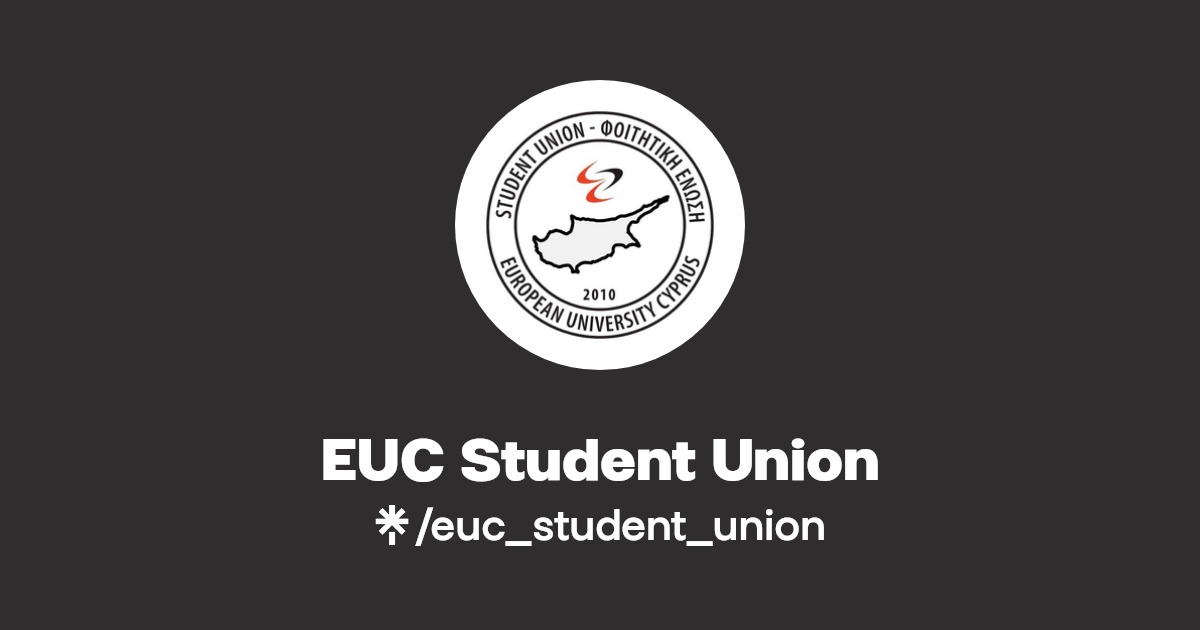 EUC Student Union Instagram, Facebook Linktree