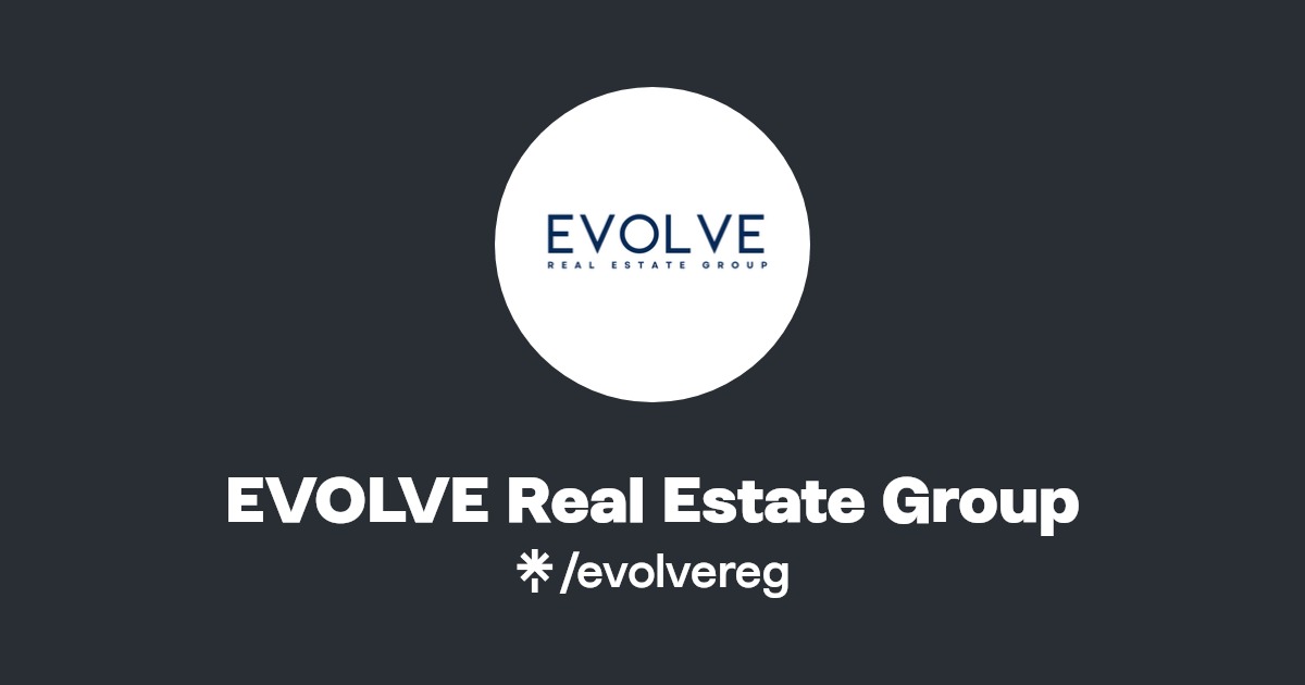 EVOLVE Real Estate Group Instagram, Facebook Linktree