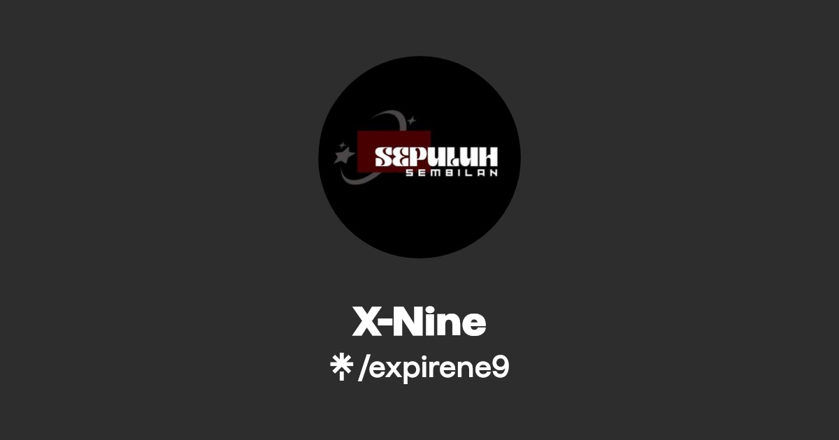 XNine Listen on Spotify Linktree