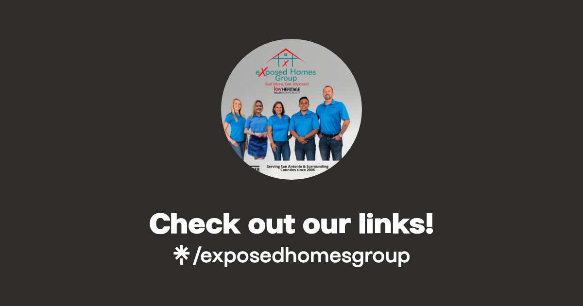 Check out our links! Facebook Linktree