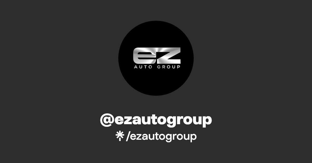 ezautogroup Instagram, Facebook, TikTok Linktree