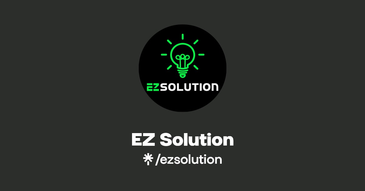 EZ Solution Instagram Linktree