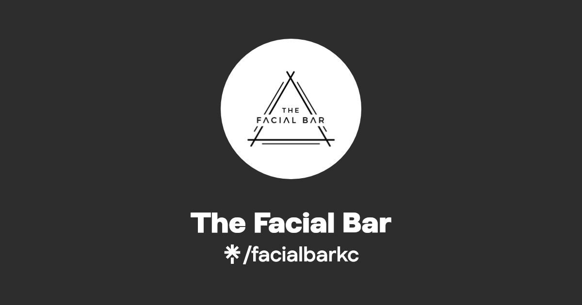 The Facial Bar Instagram, Facebook, TikTok Linktree