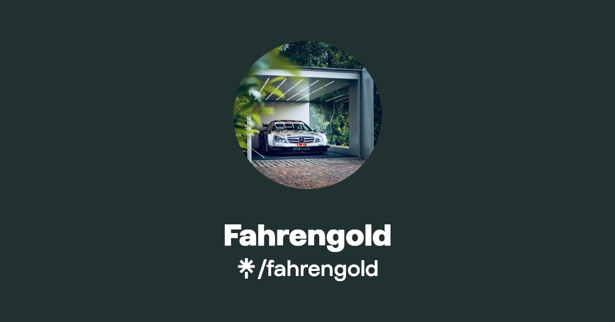 Fahrengold | Linktree