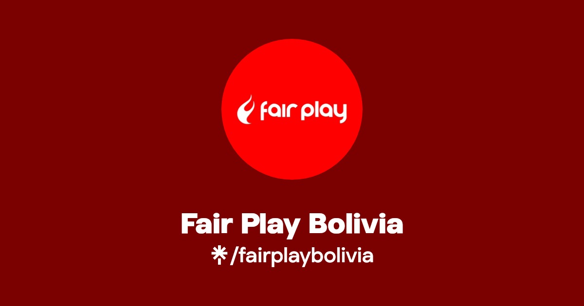 Fair Play Bolivia Facebook Linktree
