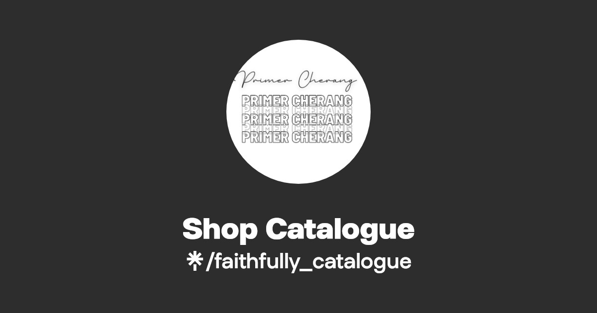 Shop Catalogue Linktree