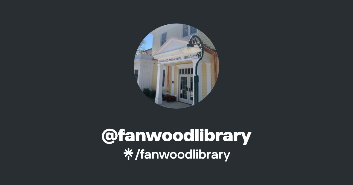 fanwoodlibrary Linktree