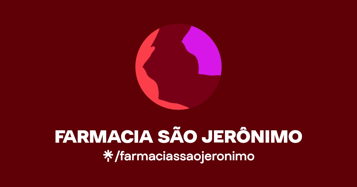 FARMACIA SÃO JERÔNIMO Instagram Linktree