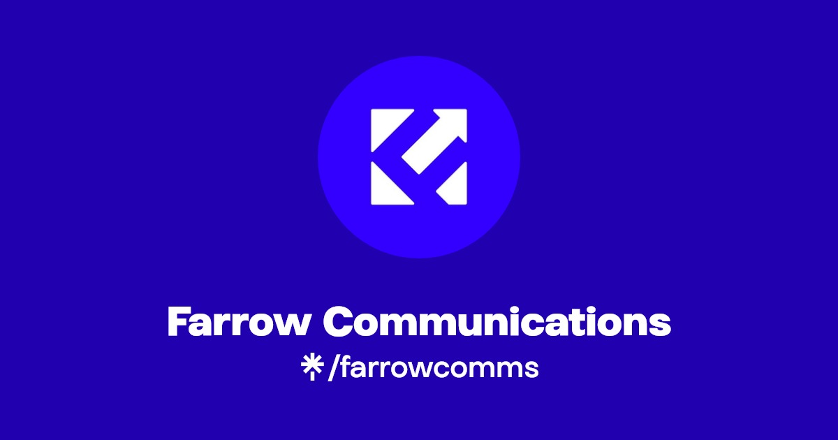 Farrow Communications Linktree