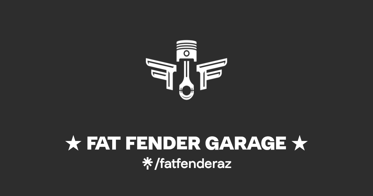 FAT FENDER GARAGE Instagram, Facebook, TikTok Linktree