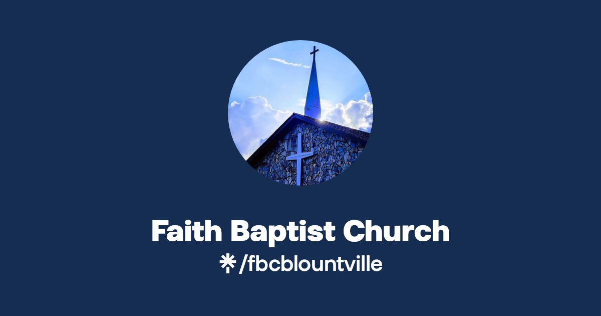 Faith Baptist Church Instagram, Facebook Linktree