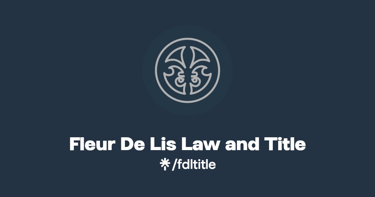 Fleur De Lis Law and Title Linktree