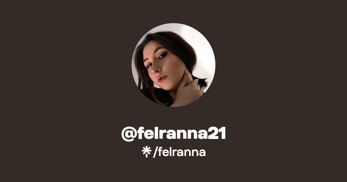 @felranna21 | Twitter, Instagram | Linktree