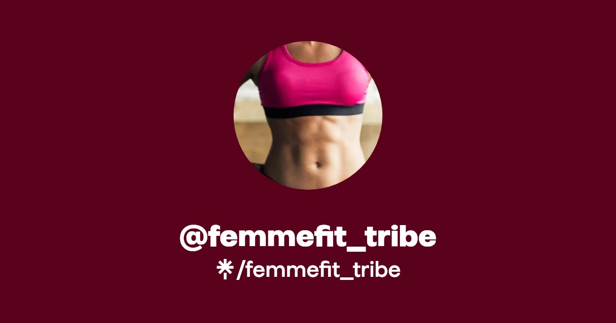 femmefit_tribe Instagram, TikTok Linktree
