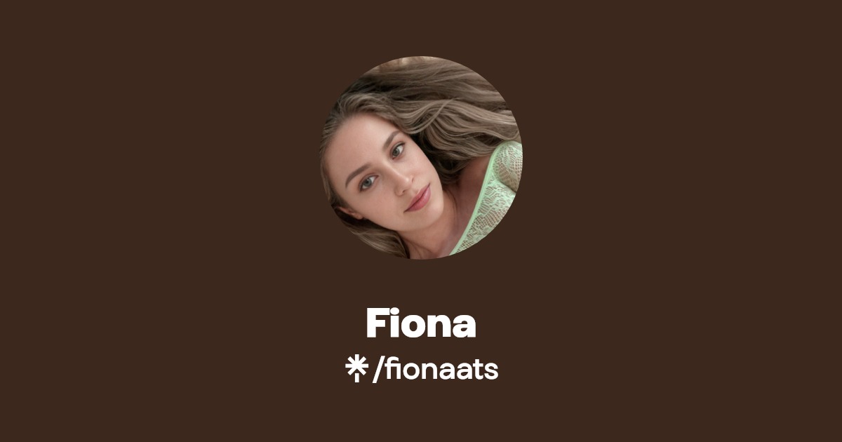 Fiona - Find Fiona Onlyfans - Linktree