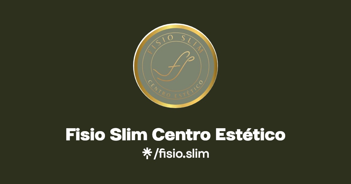 Fisio Slim Centro Estético Instagram, Facebook Linktree