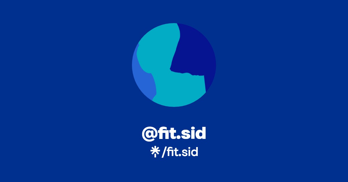 fit.sid - Find @fit.sid Onlyfans - Linktree