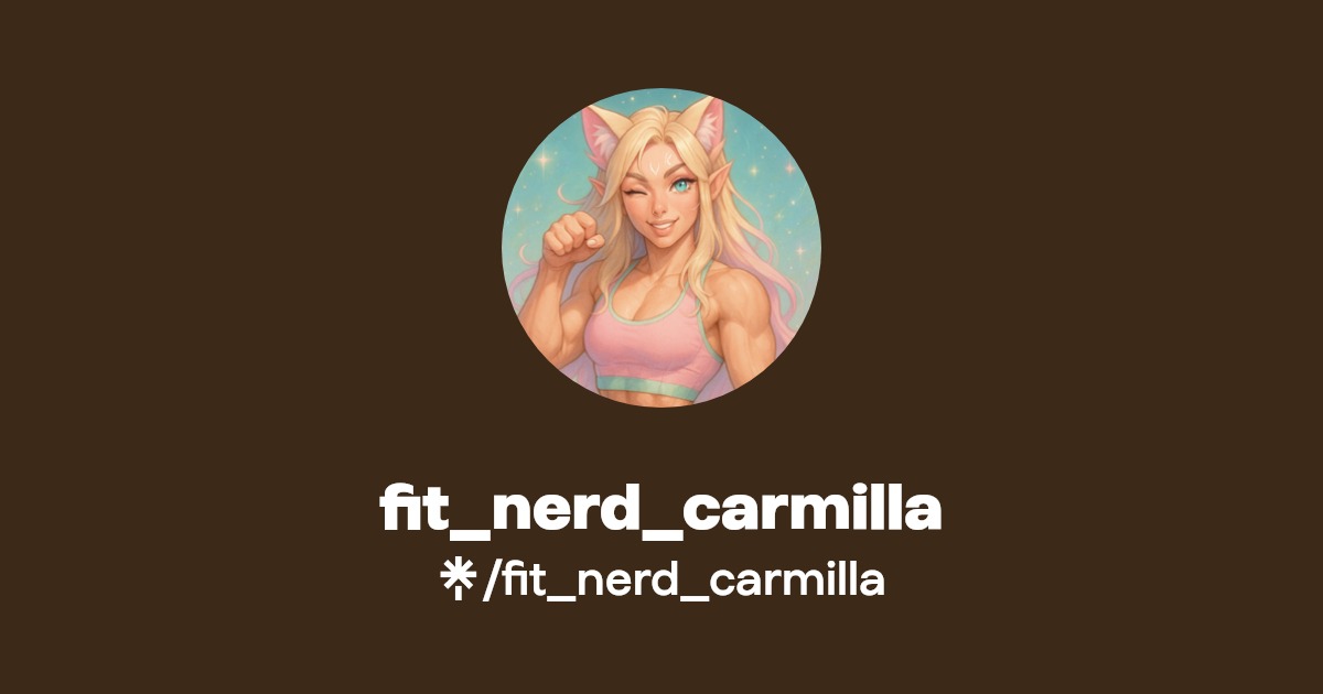 fit_nerd_carmilla - Find fit_nerd_carmilla Onlyfans - Linktree