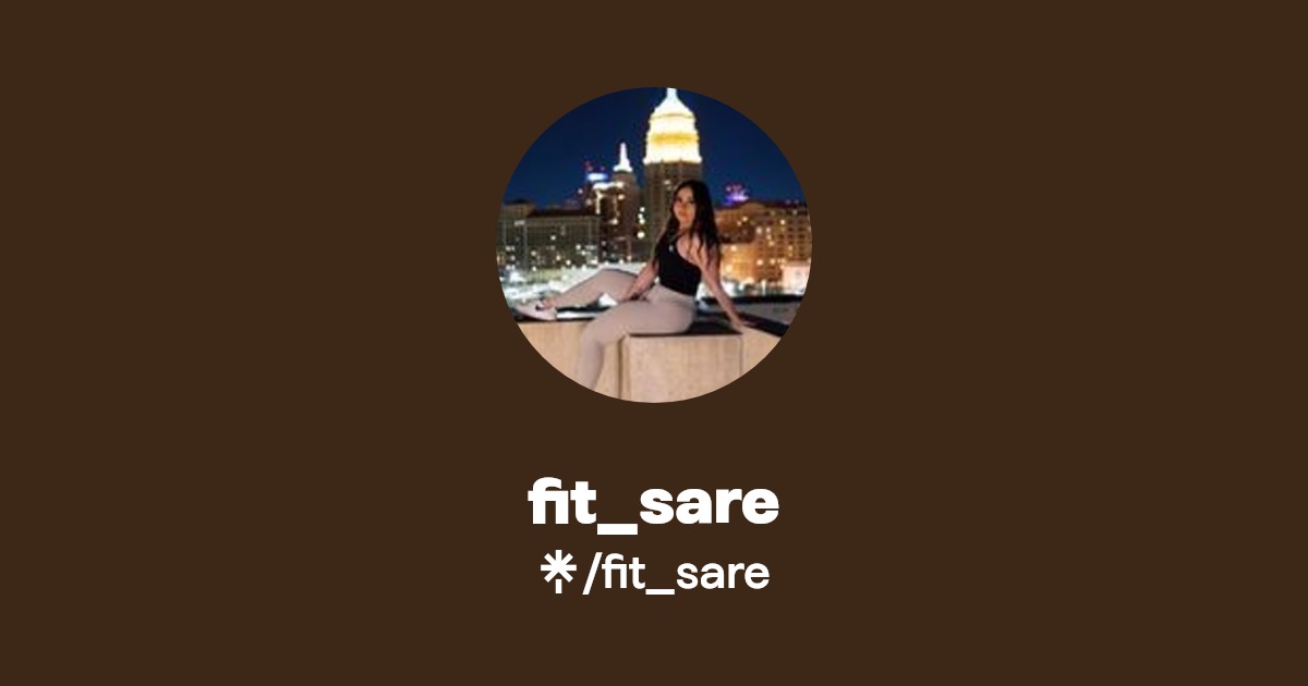 fit_sare | Linktree