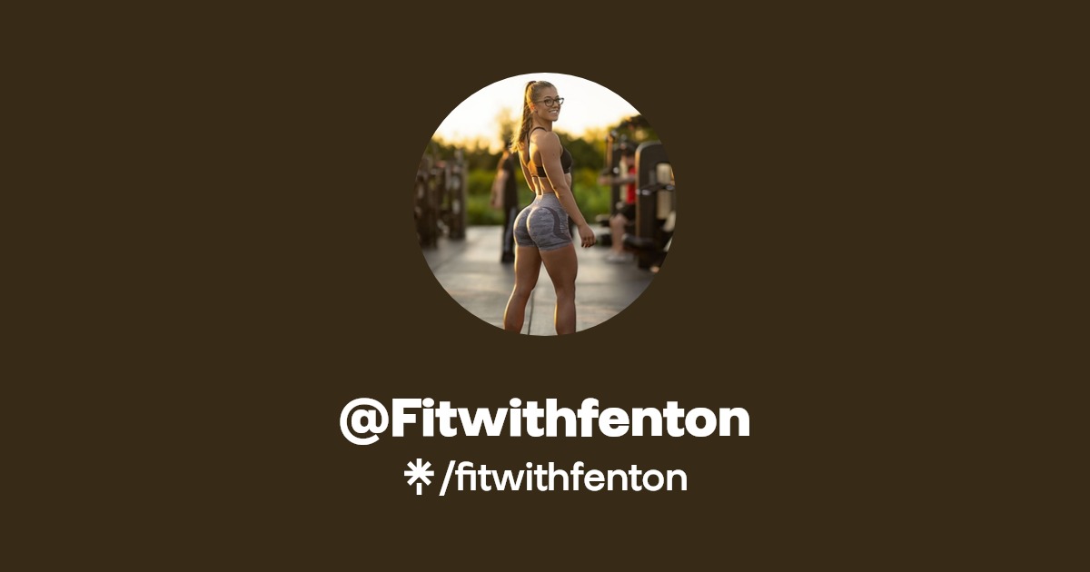 @Fitwithfenton | Linktree