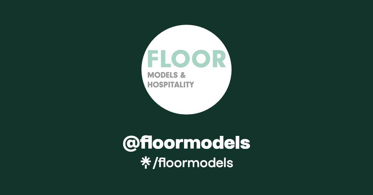 floormodels Instagram, Facebook Linktree