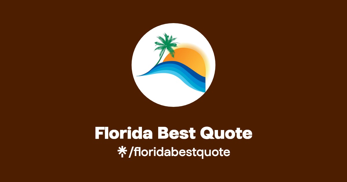 Florida Best Quote Facebook Linktree