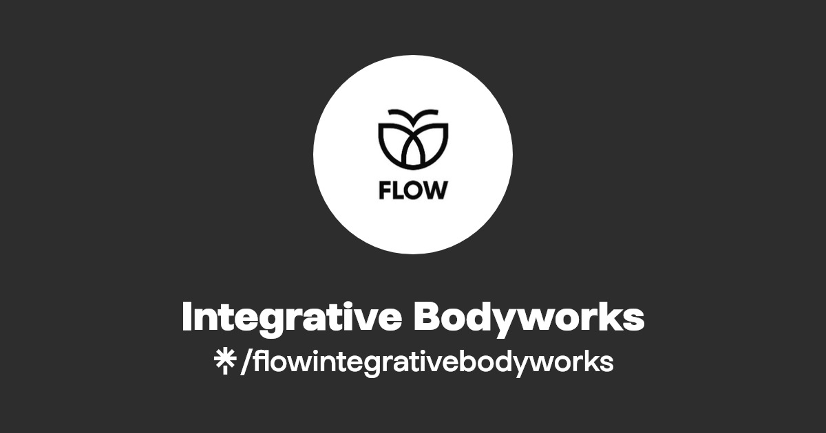 Integrative Bodyworks Instagram, Facebook Linktree