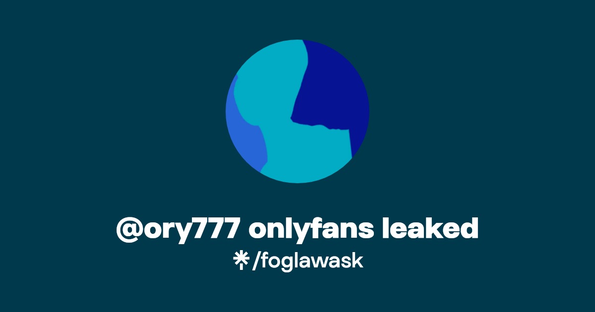 @ory777 onlyfans leaked | Linktree