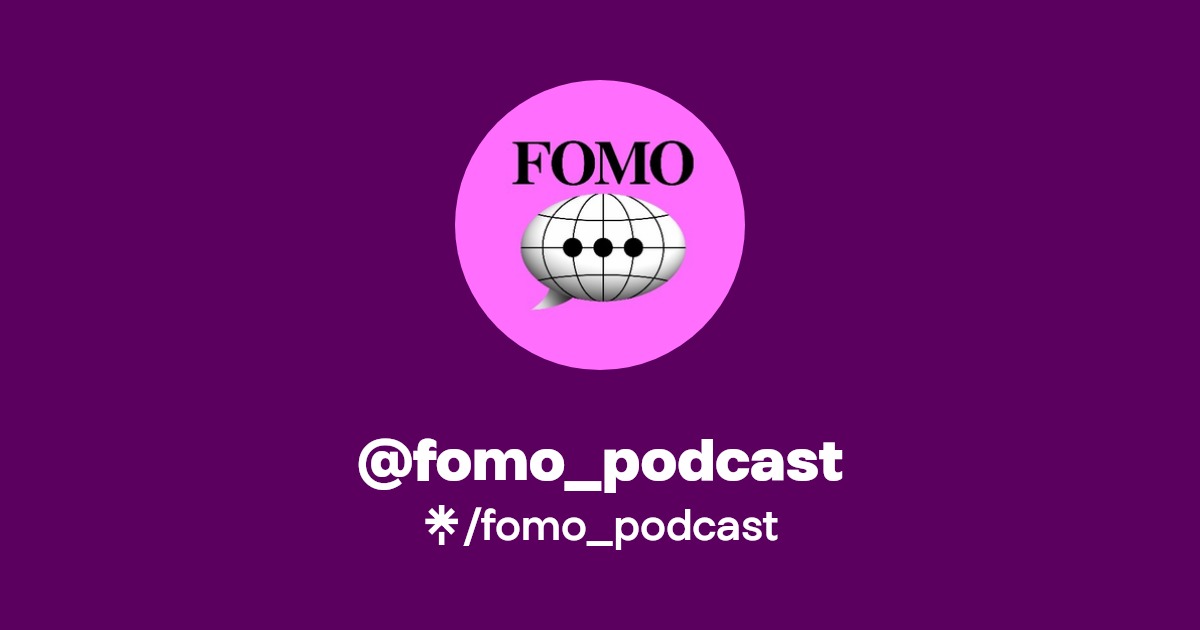 fomo_podcast TikTok Linktree