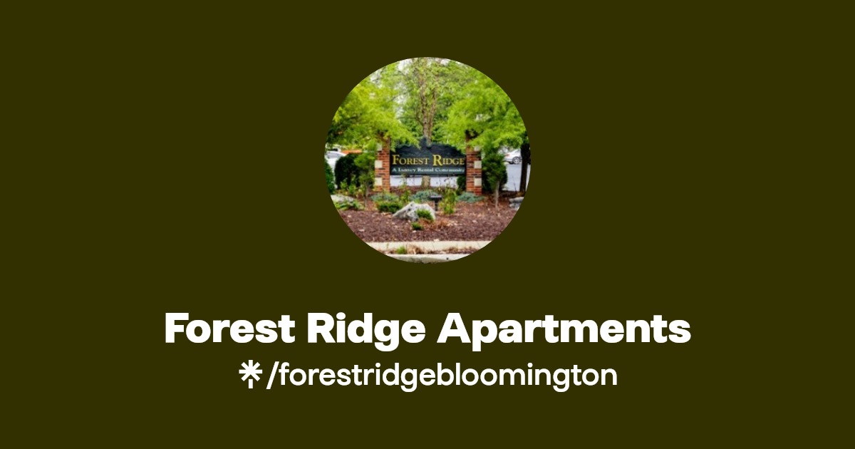 Forest Ridge Apartments Linktree
